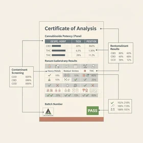 How to read a Certificate of Analysis (COA)